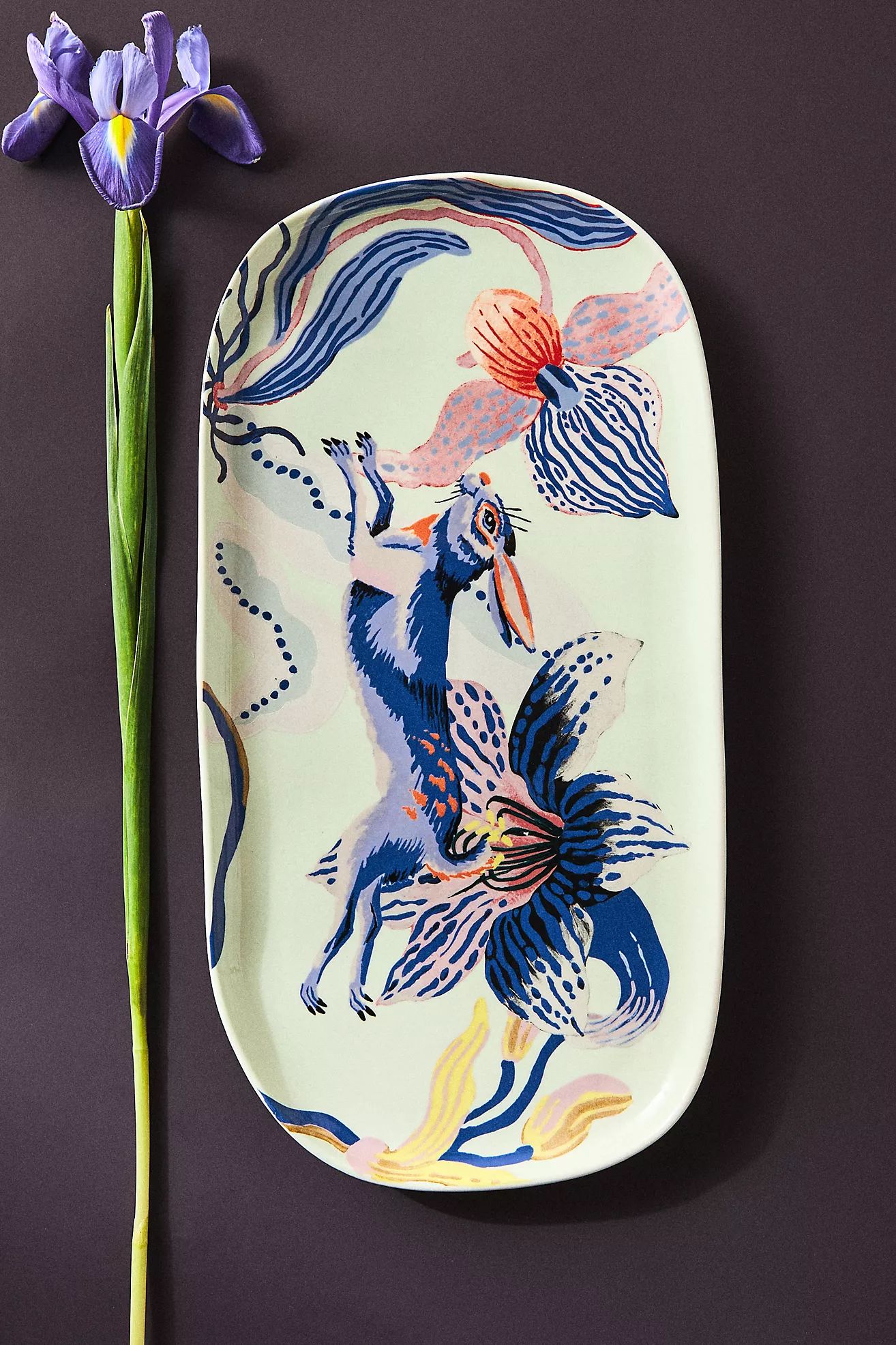 Sarah Gordon Bunny Platter | Anthropologie (US)