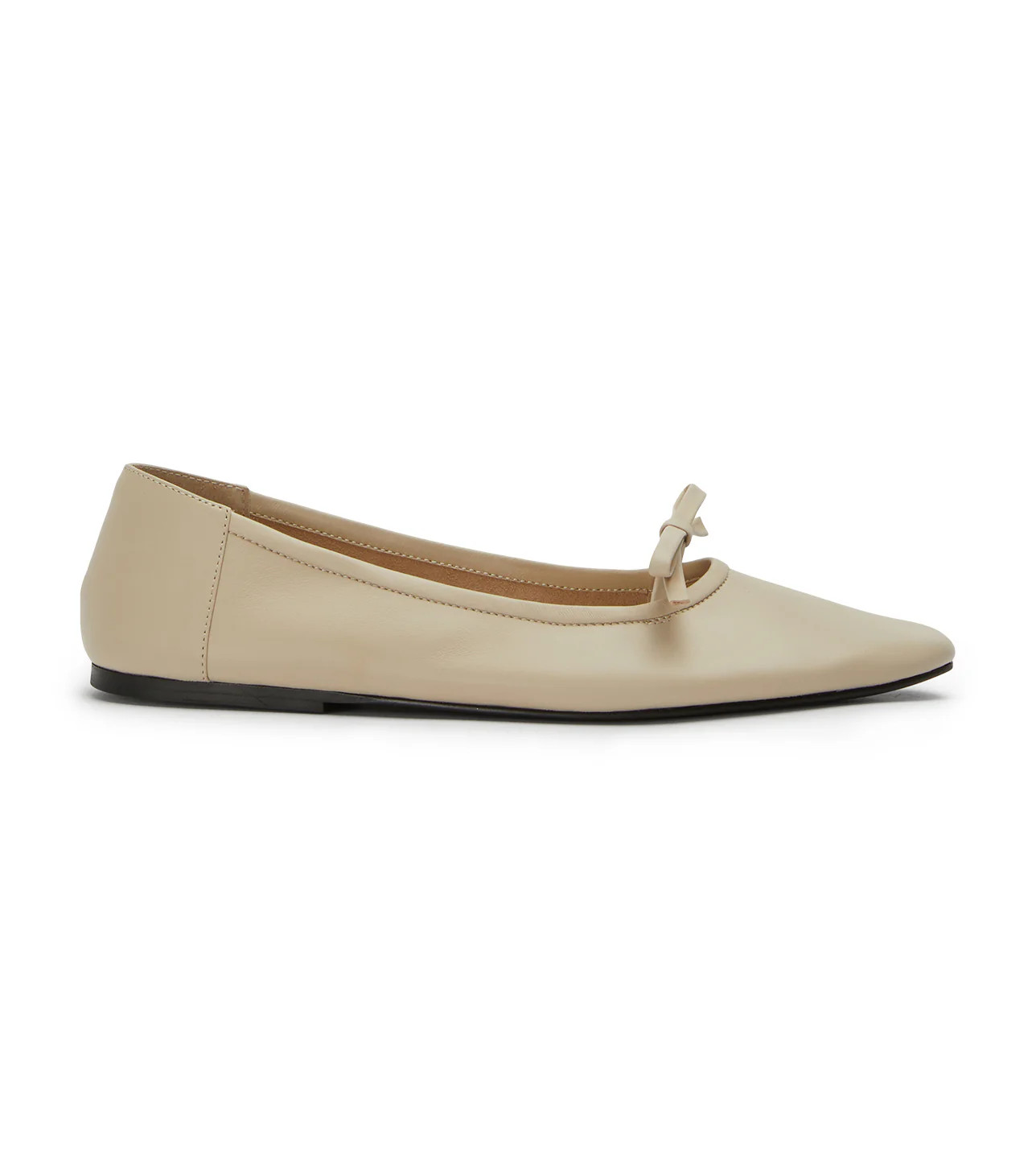 Mozart Vanilla Nappa Flats | Tony Bianco (Australia & New Zealand)