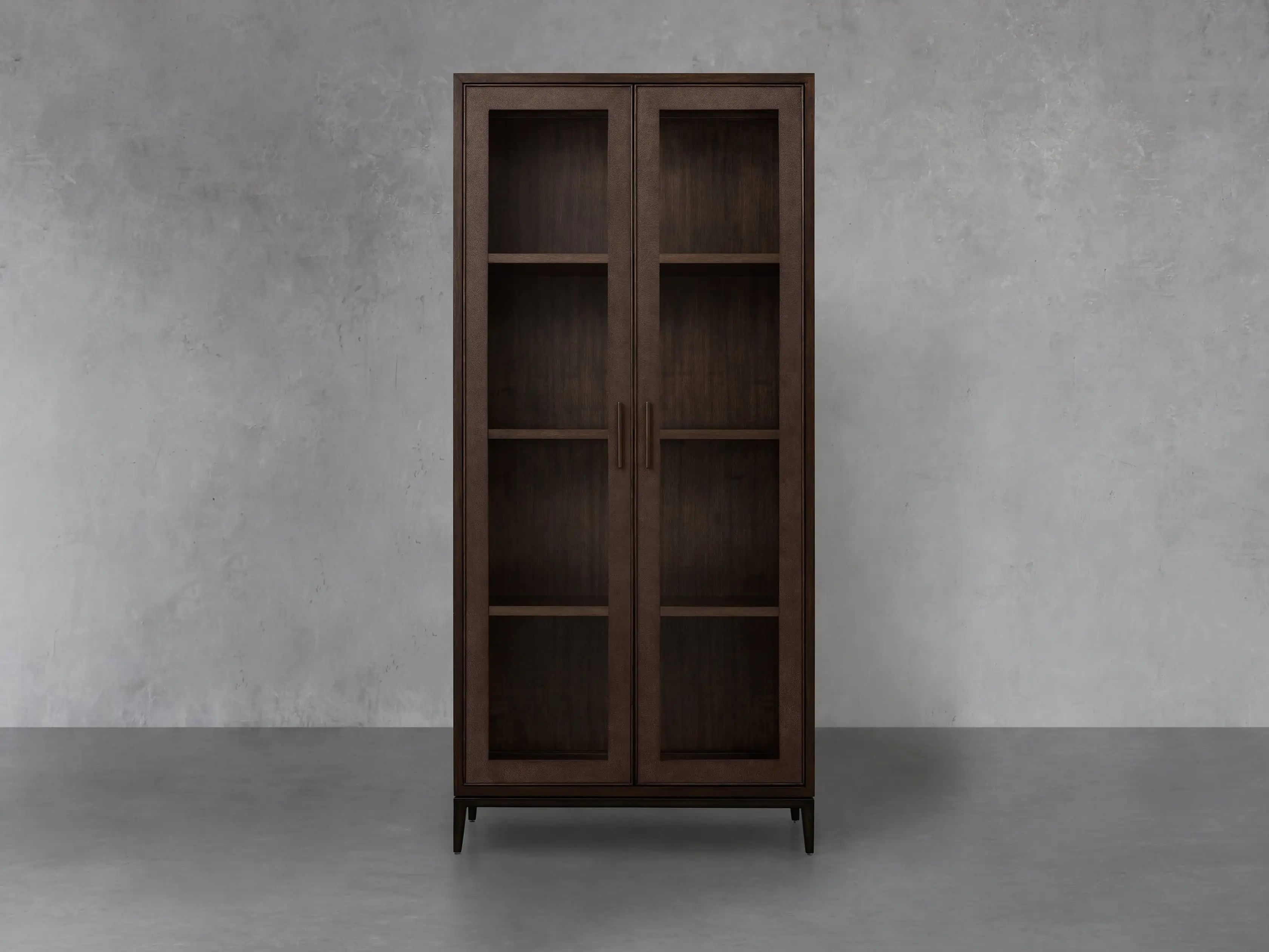 Malone Cabinet with Glass Doors | Arhaus