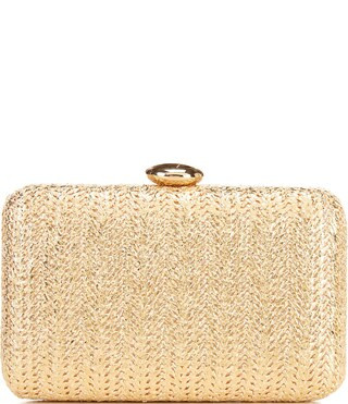 Straw Minaudiere Clutch | Dillard's