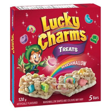 Lucky Charms Treats Bars 5-Count 120 Gram {Imported from Canada} | Walmart (US)