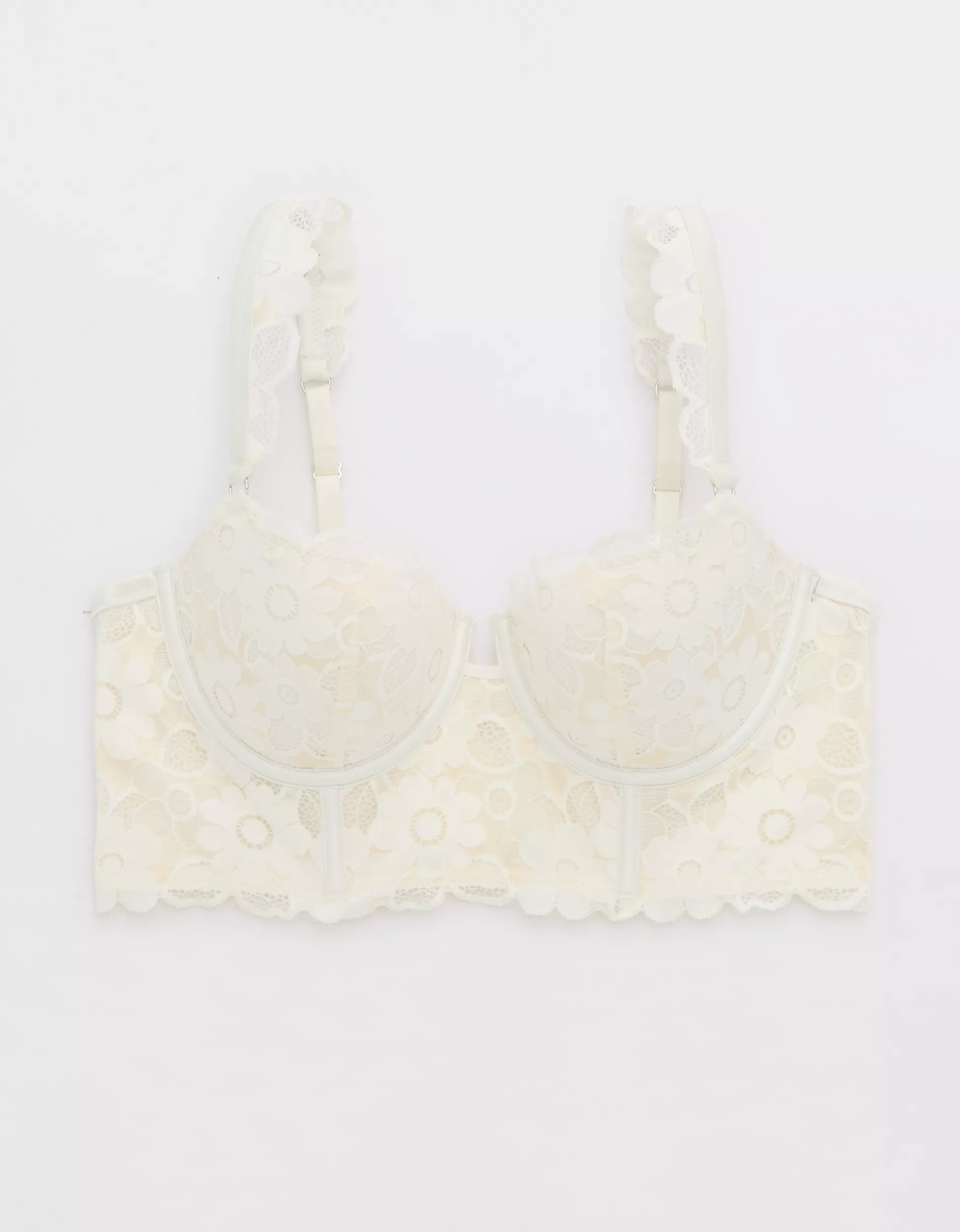 Show Off Real Lace Balconette Bra | Aerie