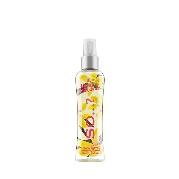 SO? Vanilla Milkshake Body Mist 100ml | Superdrug
