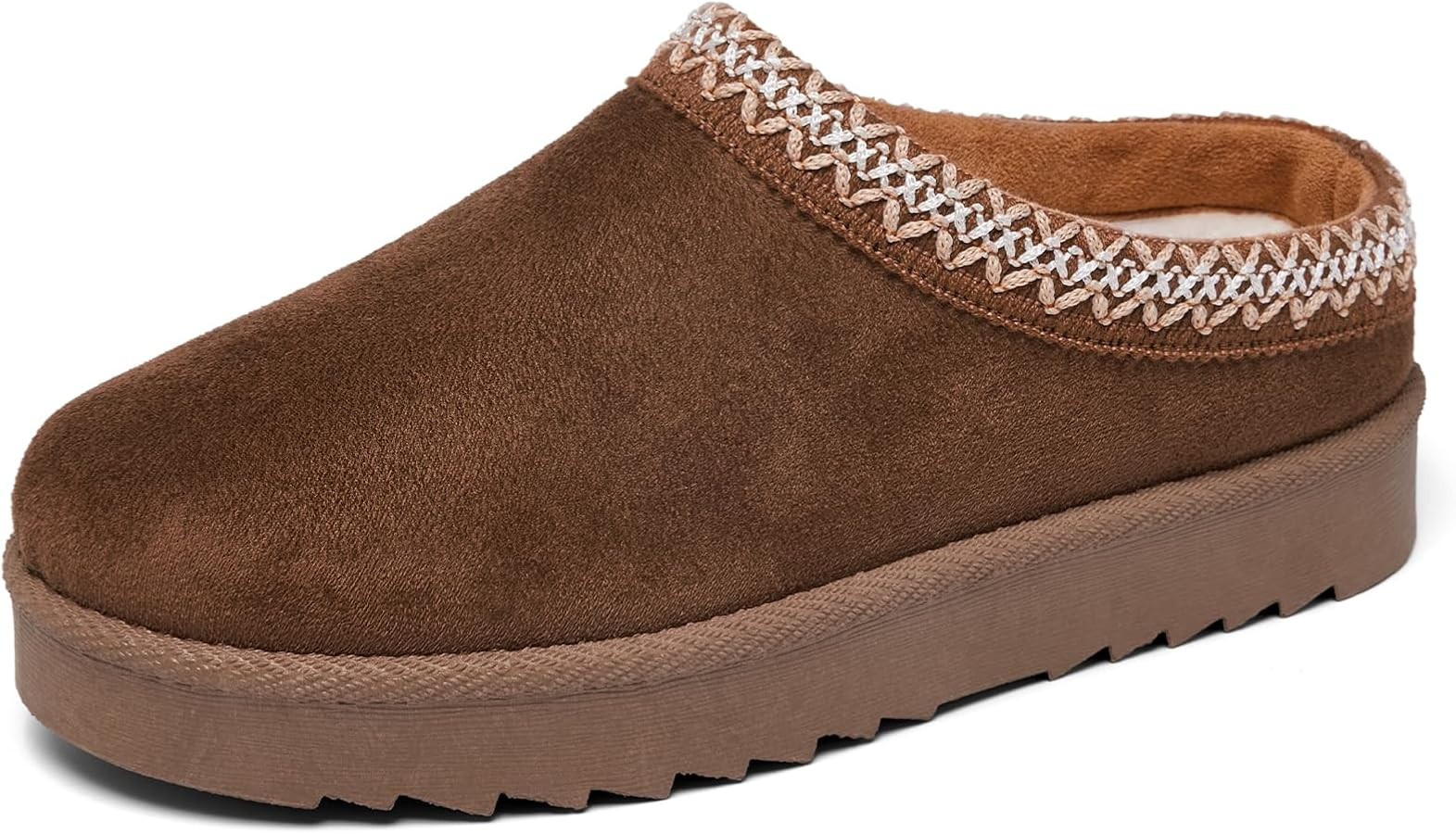 Women's Slippers Platform Mini Boots Anti-Slip Boot For Outdoor Short Ankle Boot Fur Fleece Lined... | Amazon (US)