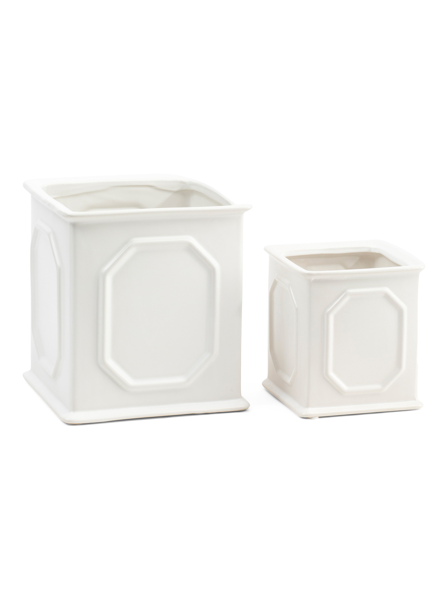2pc Egno Ceramic Indoor Planter Set | TJ Maxx