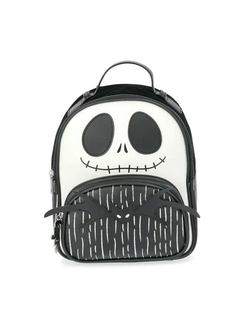 Disney Nightmare Before Christmas Glow in the Dark Jack Skellington Women's 10.5" Mini Backpack, ... | Walmart (US)