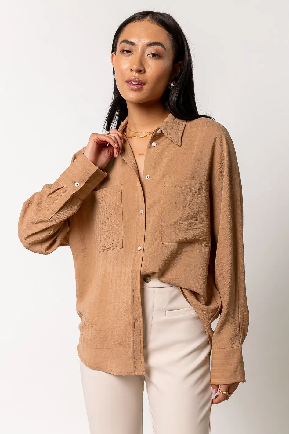 Collared Button Up | Bohme