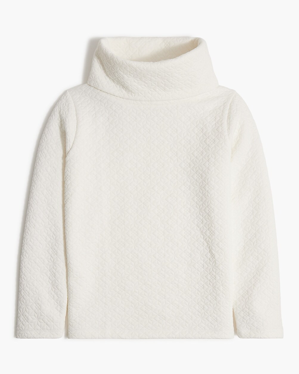 Quilted snowflake pullover tunic | J.Crew Factory