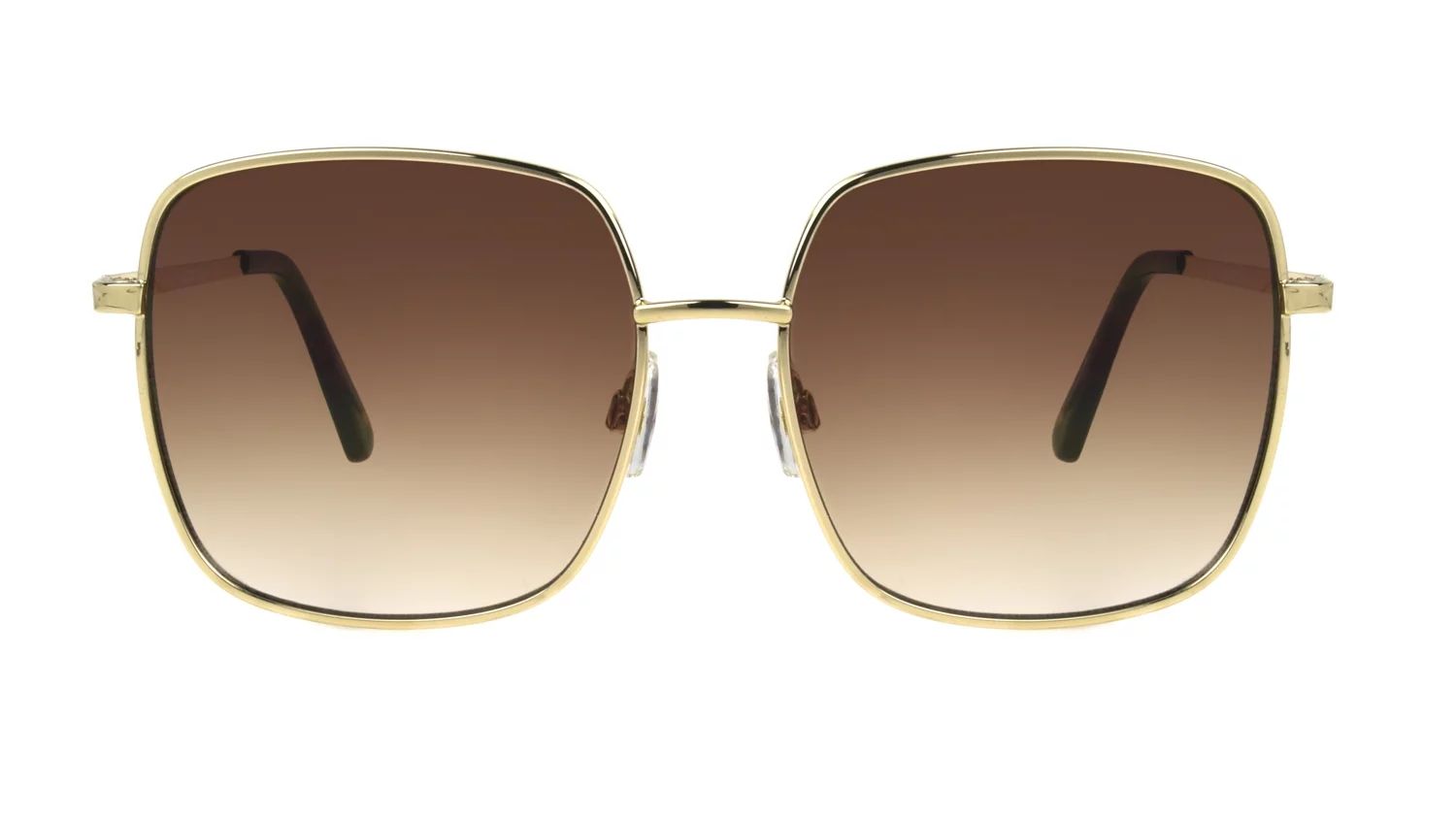 Foster Grant Women's Square Fashion Sunglasses Gold | Walmart (US)