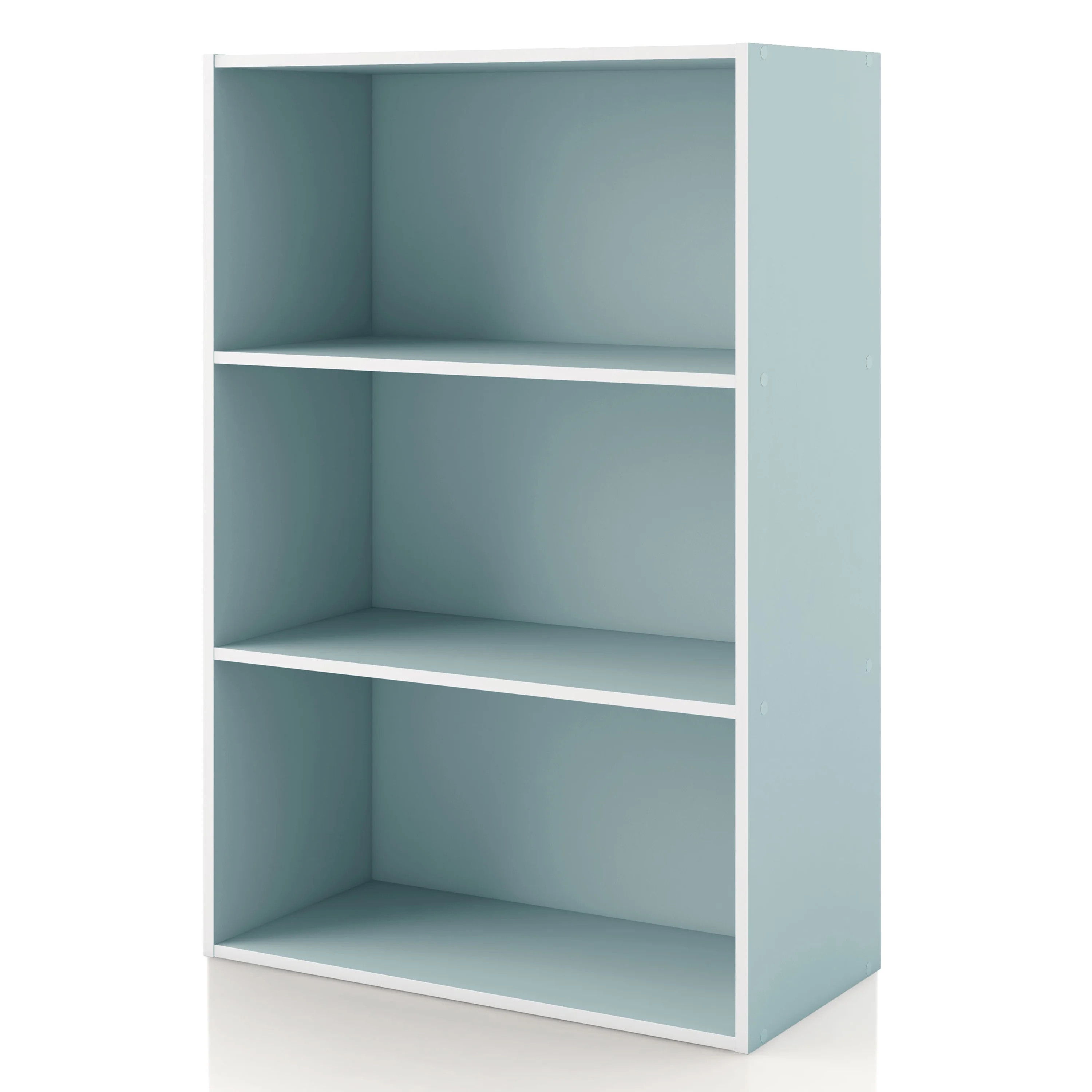 Furniture of America Brooks Stackable 3-Tier Wood Light Blue Kids Bookcase | Walmart (US)