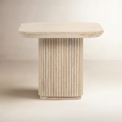 Vander Solid Wood Square End Table Tawny Brown | Wayfair North America