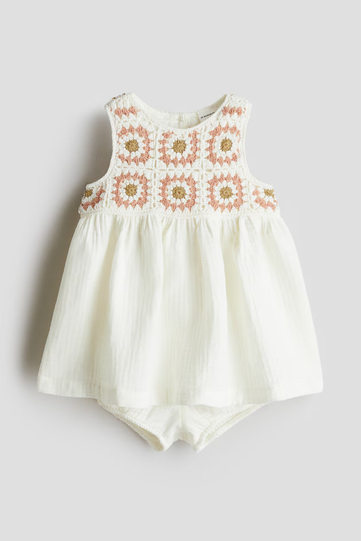 2-Piece Crocheted-Detail Set | H&M (US + CA)