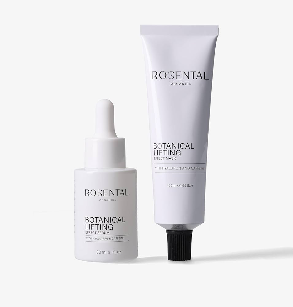 ROSENTAL ORGANICS Botanical Lifting Effect Duo Set - Anti-Aging Serum und Maske für Faltenglätt... | Amazon (DE)