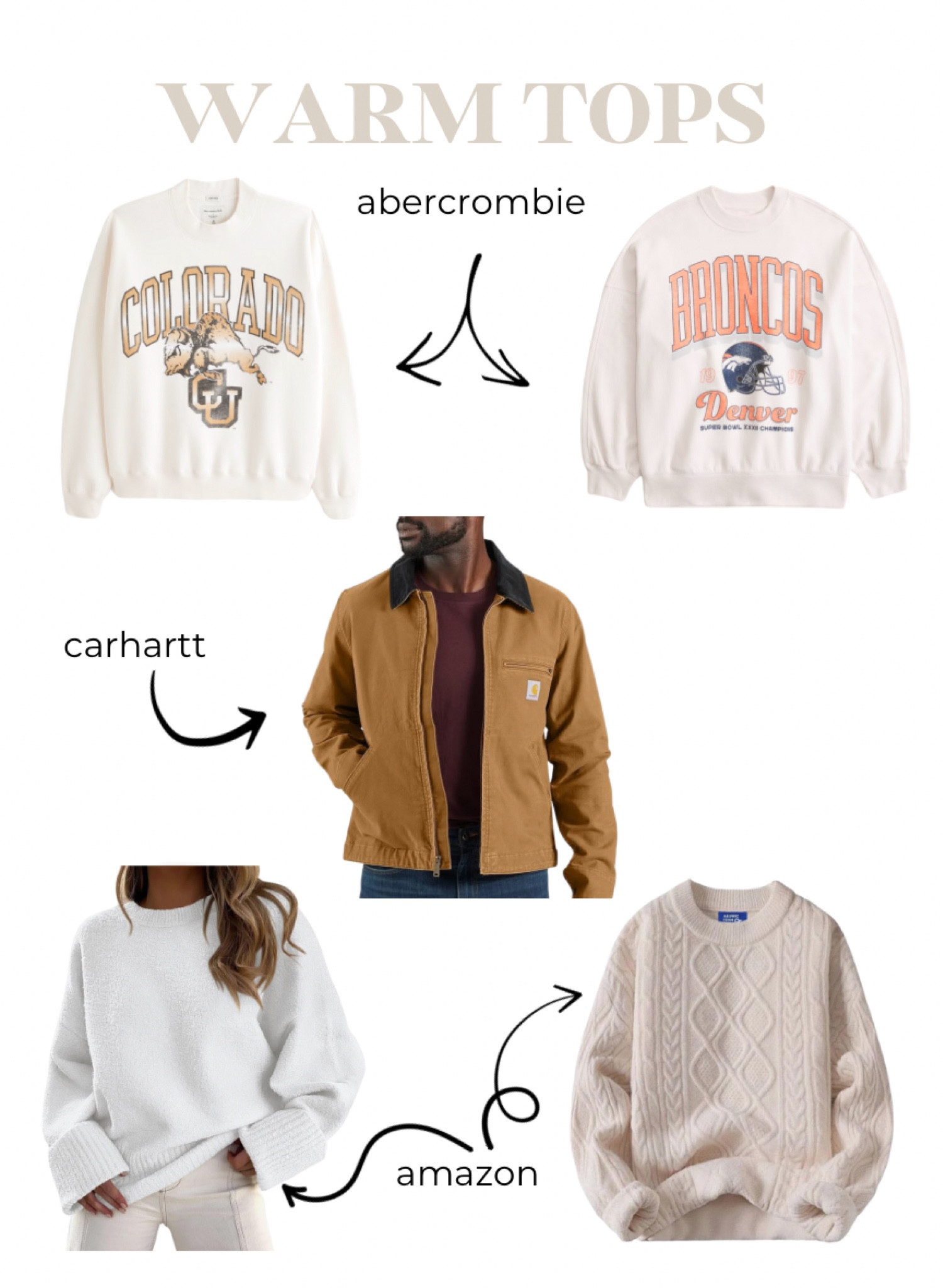 Favorite jacket, sweaters and sweatshirts! 

#LTKPlusSize #LTKMidsize #LTKSeasonal