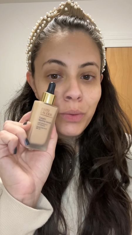 I’m obsessed with the estee lauder futurist skin tint serum foundation. It’s light to medium coverage, feels super smooth (and not greasy) on the skin, and looks like skin! I don’t feel it on my face and it has skincare ingredients that actually help your skin over time

#LTKVideo #LTKbeauty #LTKfindsunder50