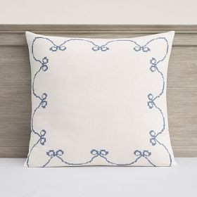 Georgia Bow Euro Pillow Cover | Pottery Barn Teen