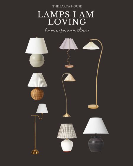 Lamps I have and others I am loving now!🤍

#LTKhome #LTKsalealert