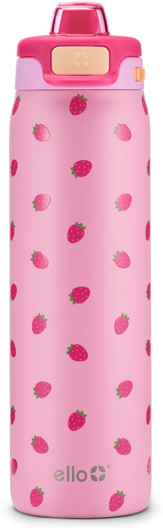 Ello Pop & Fill Insulated Stainless Steel Water Bottle with Quick Fill Lid, Leakproof Locking, Si... | Amazon (US)
