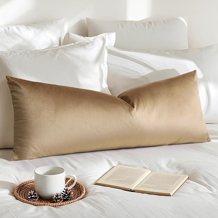 Artscope Luxury Velvet Lumbar Pillow Cover Super Soft Decorative Rectangle Pillowcases Soft Solid... | Amazon (US)
