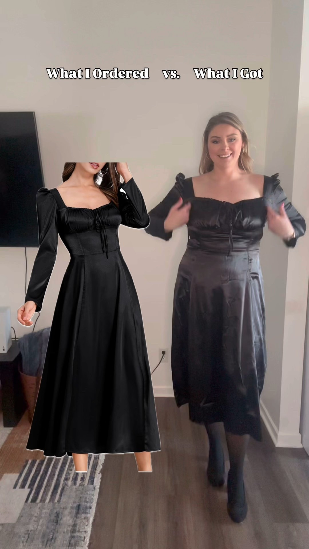 I don’t hate this dress, but I don’t love it either. I think it would look amazing on the right person! The tie on the sleeves, does tie in the back, I just couldn’t tie it myself. 

I’m wearing a size XXL 

plus size dresses, mid size dresses, long sleeve dress, satin dress, winter dresses

#LTKMidsize #LTKFindsUnder100 #LTKPlusSize