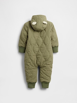 Baby Quilted Sherpa One-Piece | Gap (US)