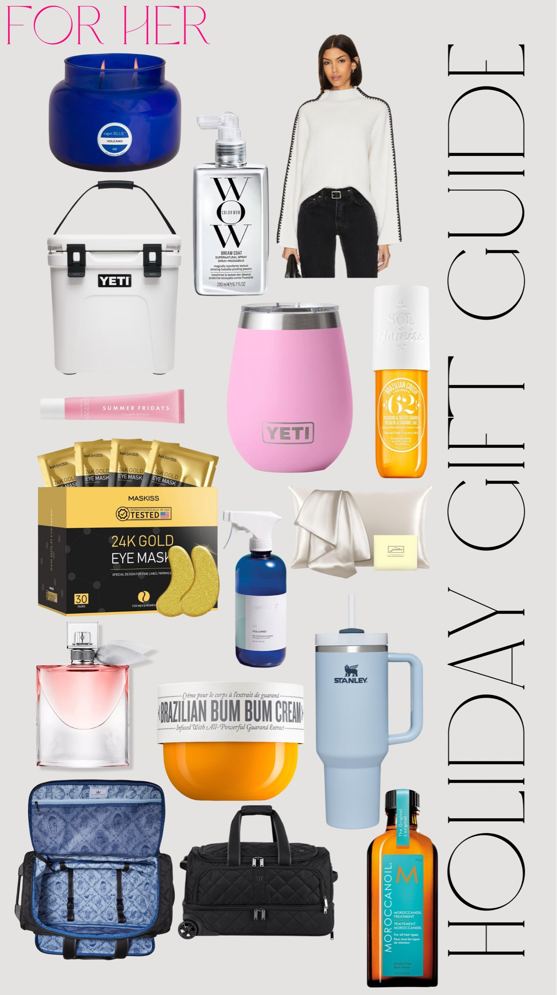 Holiday Gift Guide: FOR HER!

#LTKGiftGuide #LTKSeasonal #LTKHoliday