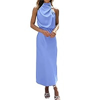 BTFBM Mock Neck Cocktail Dresses for Women Summer | Amazon (US)
