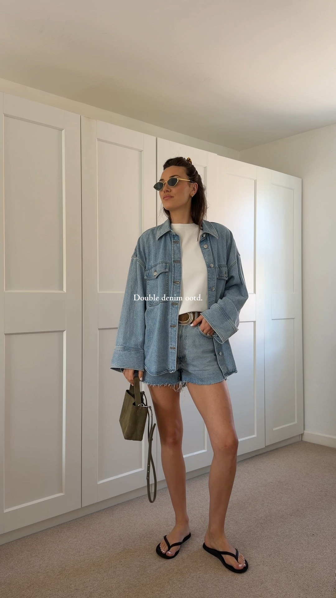 Denim short summer outfit. These are the high waist mom shorts from Zara but I’ve cut them. but I#denimshorts #denimshortoutfits #ootd #summeroutfit

#LTKsummer #LTKuk #LTKstyletip