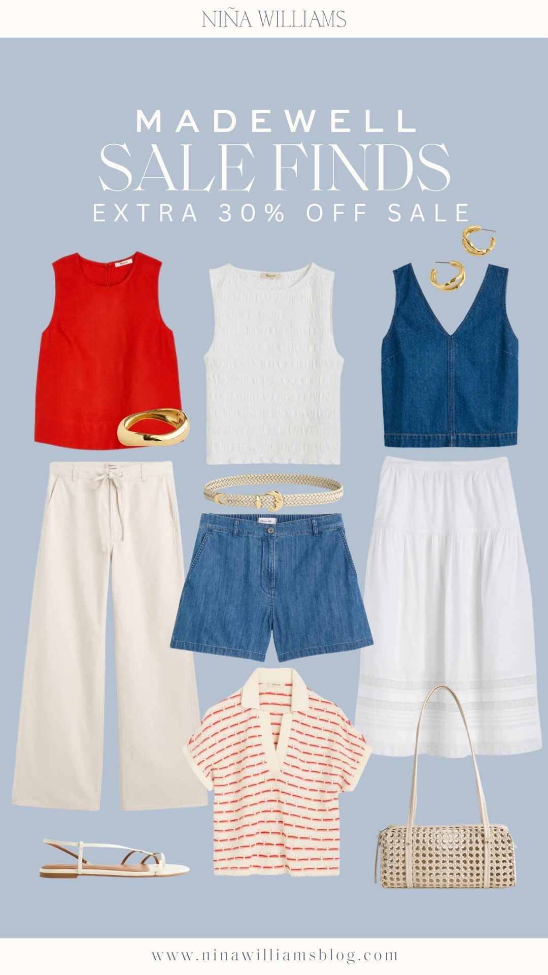 Madewell extra 30% off sale finds! Summer outfits - casual outfits - 4th of July outfits - under $100

#LTKOver40 #LTKSaleAlert #LTKWorkwear