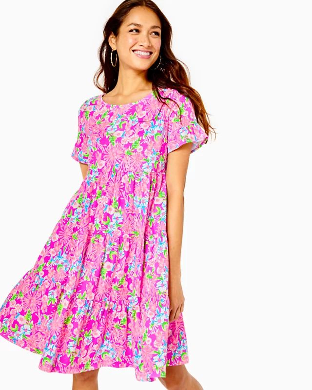 Jodee Short Sleeve Swing Dress | Lilly Pulitzer