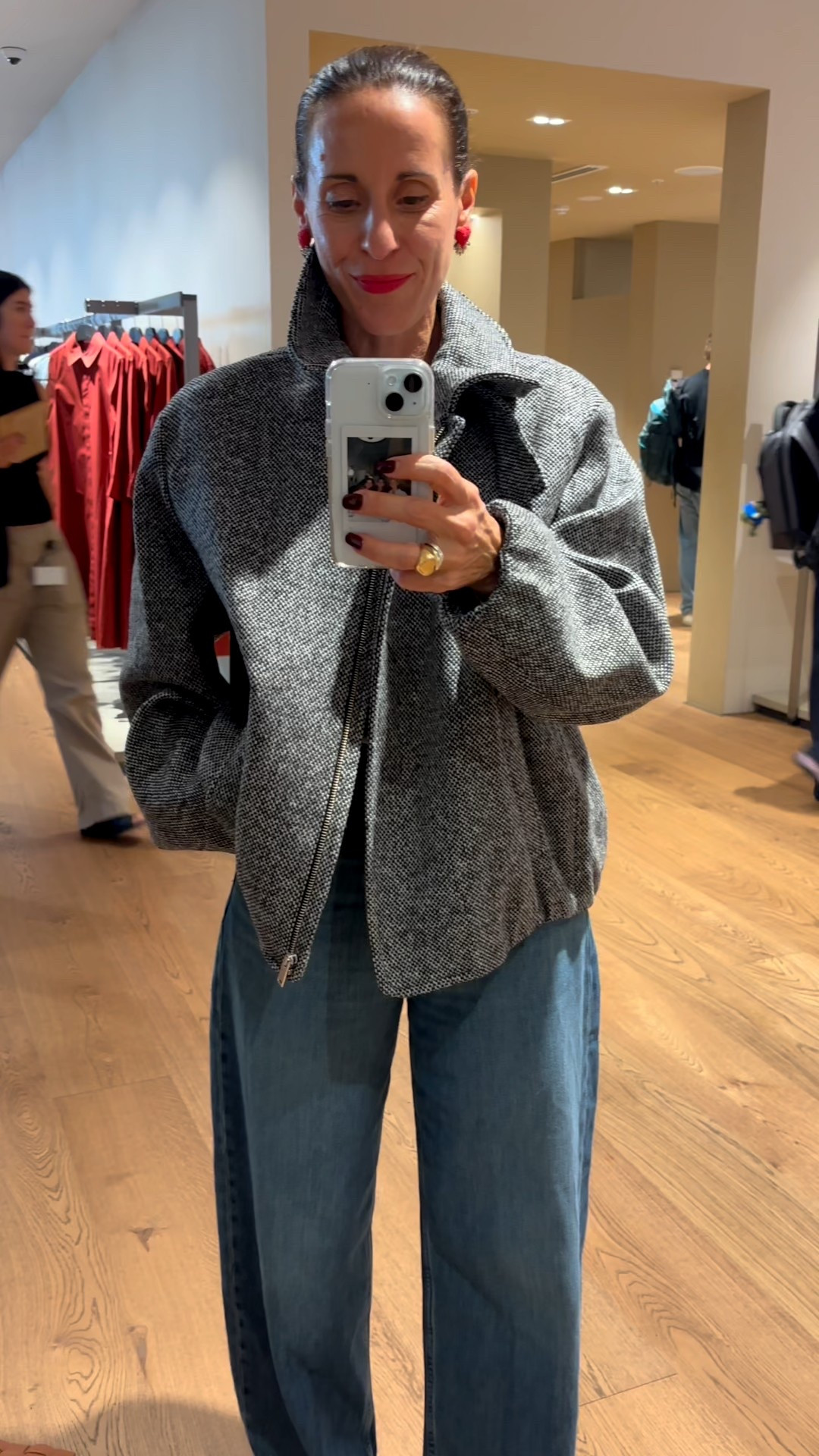 As far as oversized bomber jackets go - this is one of my favourites! 
At COS. I’m trying the size small.



#LTKautumn #LTKstyletip #LTKaustralia