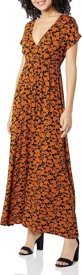 Amazon Essentials Women's Waisted Maxi Dress (Available in Plus Size) | Amazon (US)
