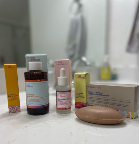 Current skin care favorites ! Non toxic skin care for the most affordable price ! Visit my IG @bri.bold for more details of upcoming July 10th giveaway that will gift this whole line to 2 people ! 

Non toxic cosmetics
Non toxic skin care
Toner
Hyaluronic acid serum 
Cleansing clay bar 
Facial oil 

#LTKhome #LTKxPrimeDay #LTKbeauty