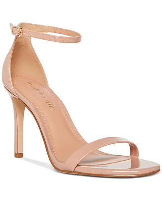 Madden Girl Brazen Two-Piece Stiletto Dress Sandals - Macy's | Macy's