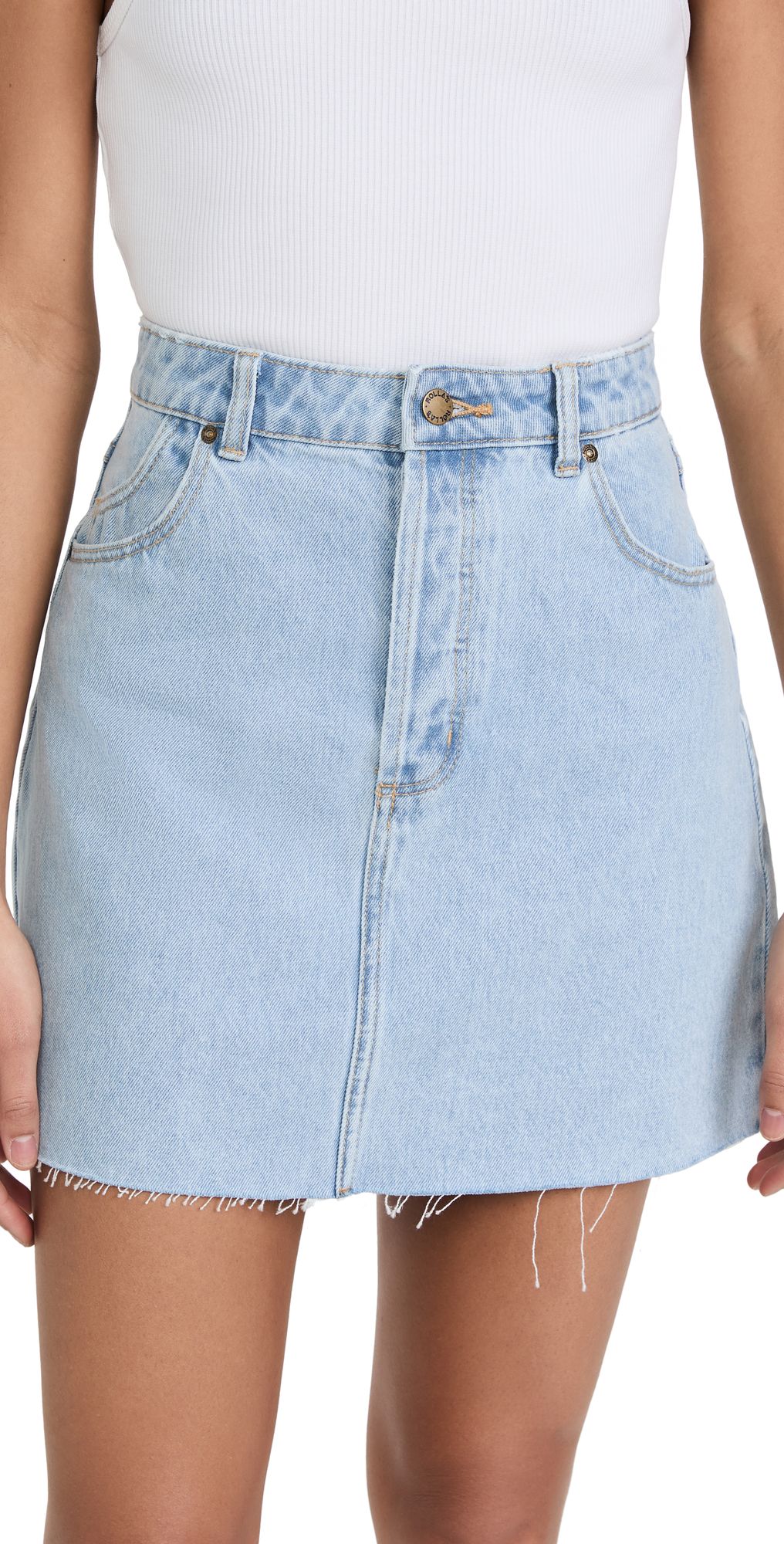 Classic Denim Miniskirt | Shopbop