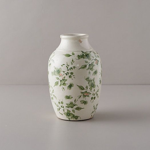 Green Chinoiserie Jar Vase | Terrain
