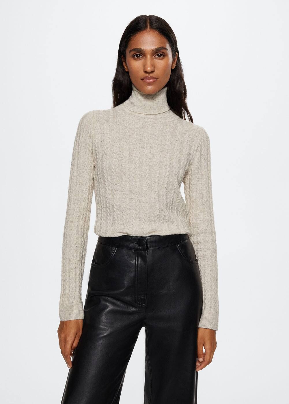 Cashmere wool sweater -  Women | Mango USA | MANGO (US)