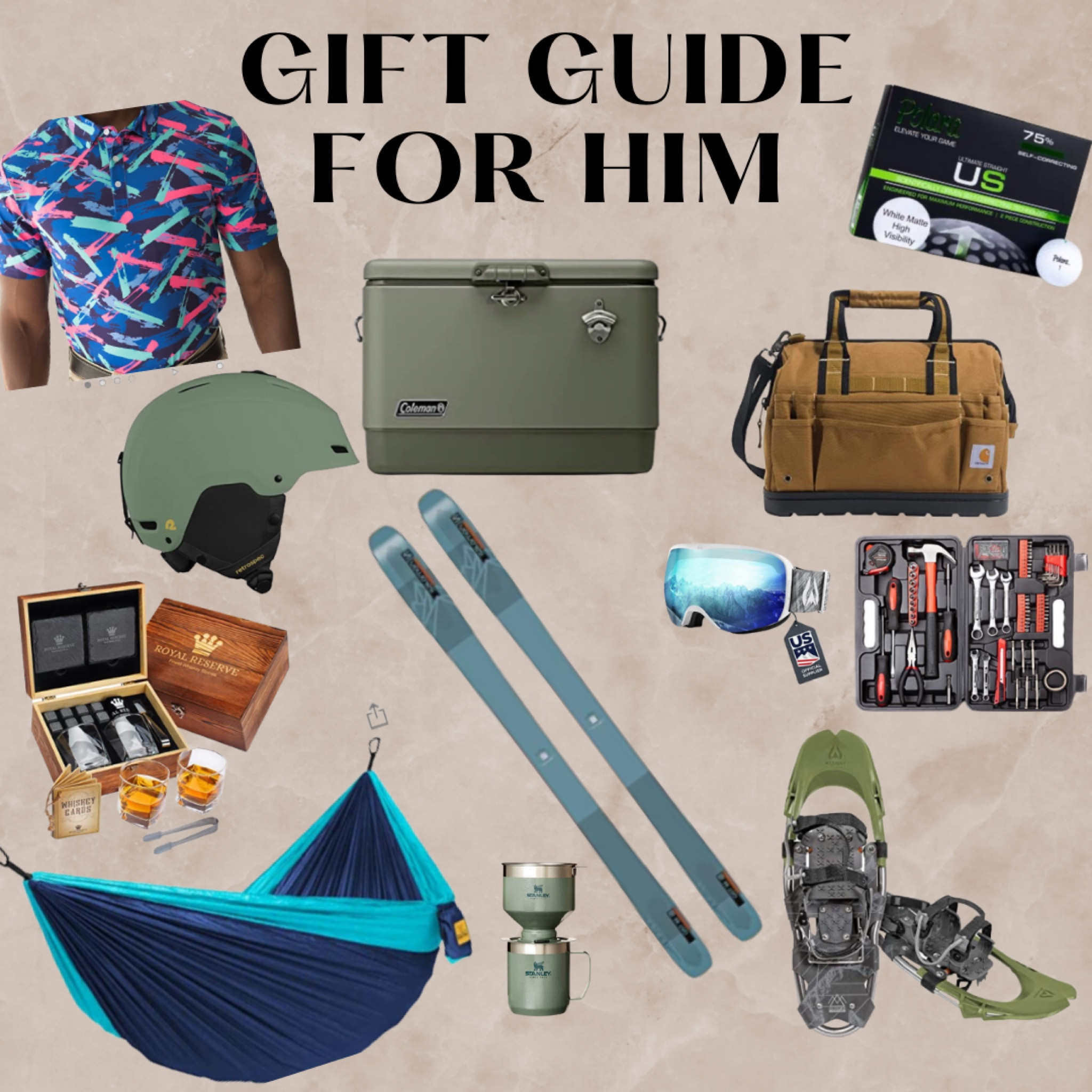 Gift guide for him.

#LTKHoliday #LTKGiftGuide #LTKSeasonal