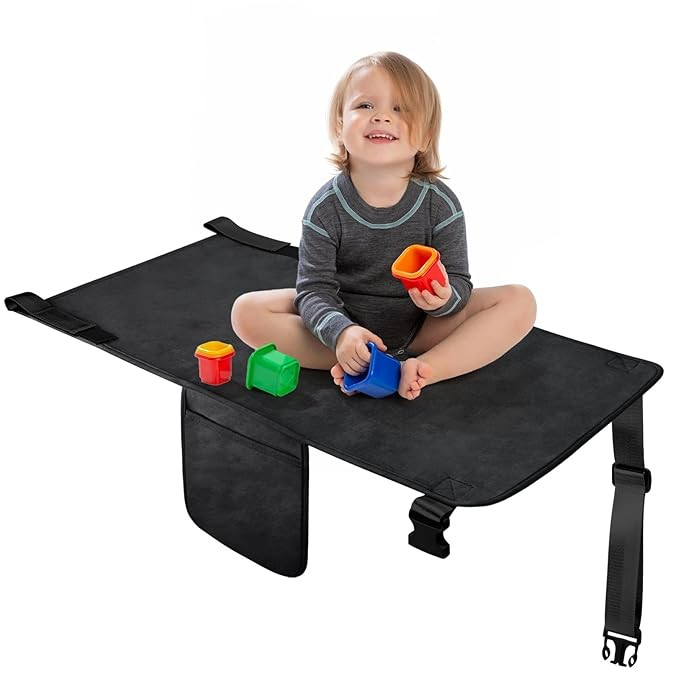 Toddler Airplane Bed & Travel Essentials - Kids Airplane Seat Extender, Portable Plane Bed for Fl... | Amazon (US)
