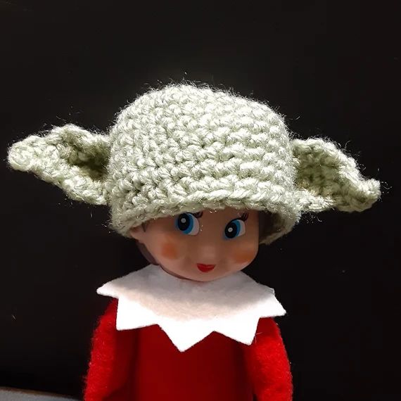 Elf on the shelf Yoda hat | Etsy | Etsy (US)