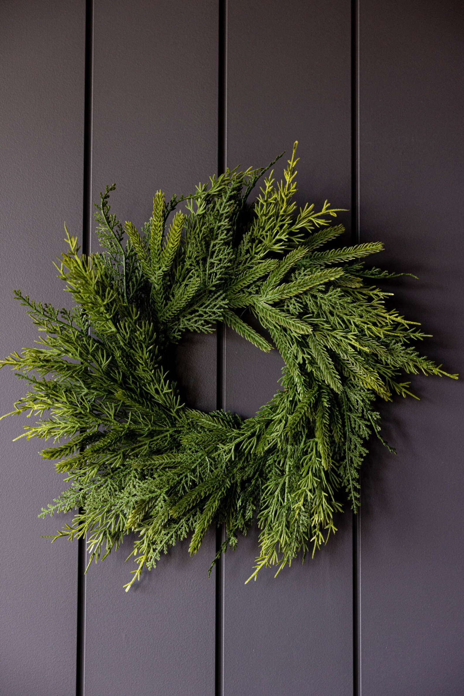 Norfolk & Cypress Pine Mixed Wreath Mini - Etsy | Etsy (US)