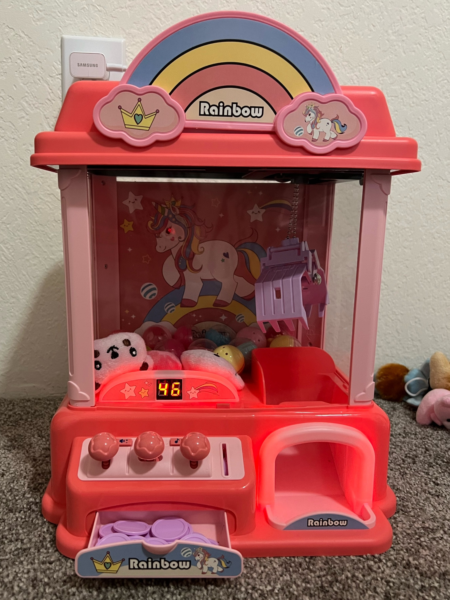 at home mini claw machine for children!