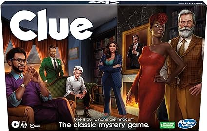 Clue Board Game for Ages 8 and Up, Reimagined Clue Game for 2-6 Players, Mystery, Detective, Fami... | Amazon (US)