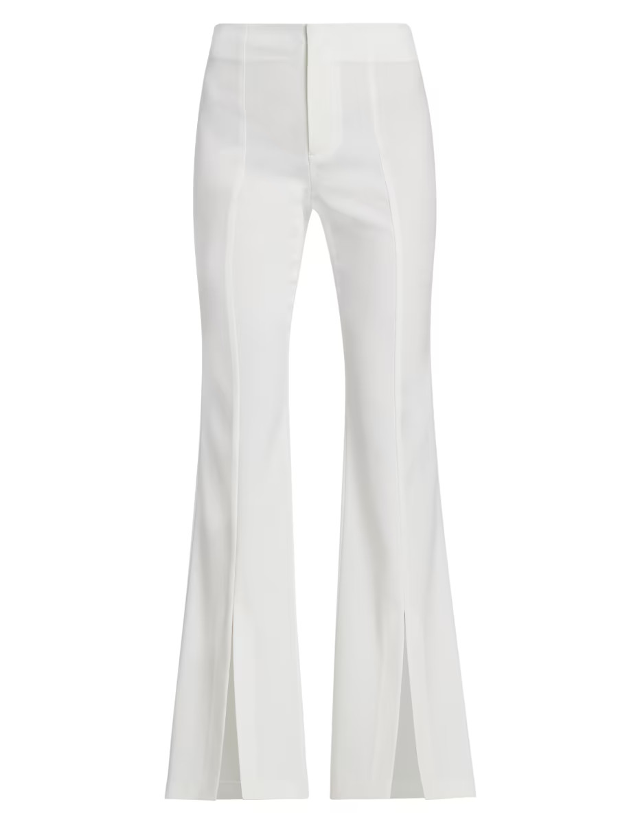 Tisa Mid-Rise Boot-Cut Pants | Saks Fifth Avenue
