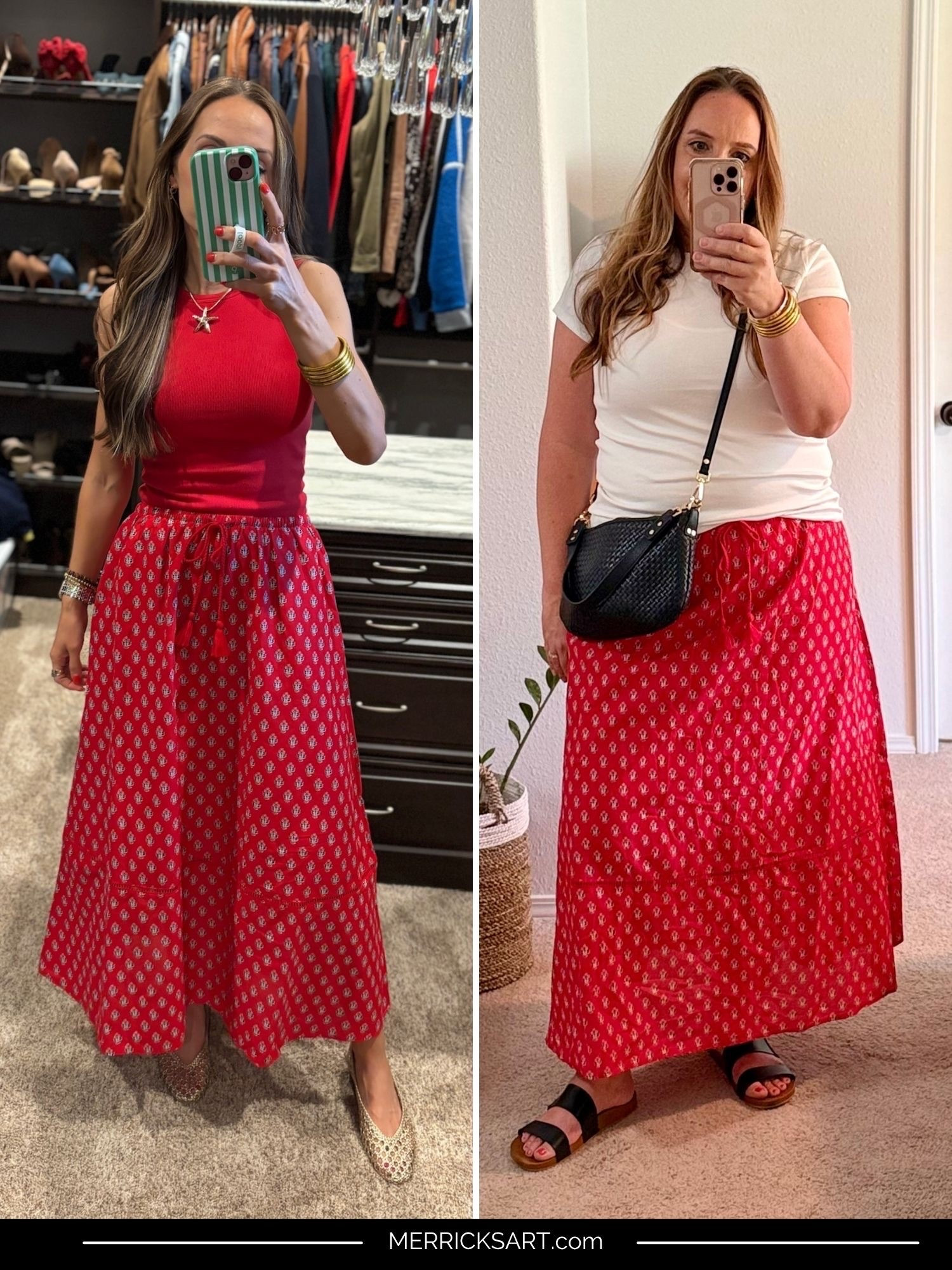 Twinning in our @Target skirts
I am in a small, Kristy is in a XL.