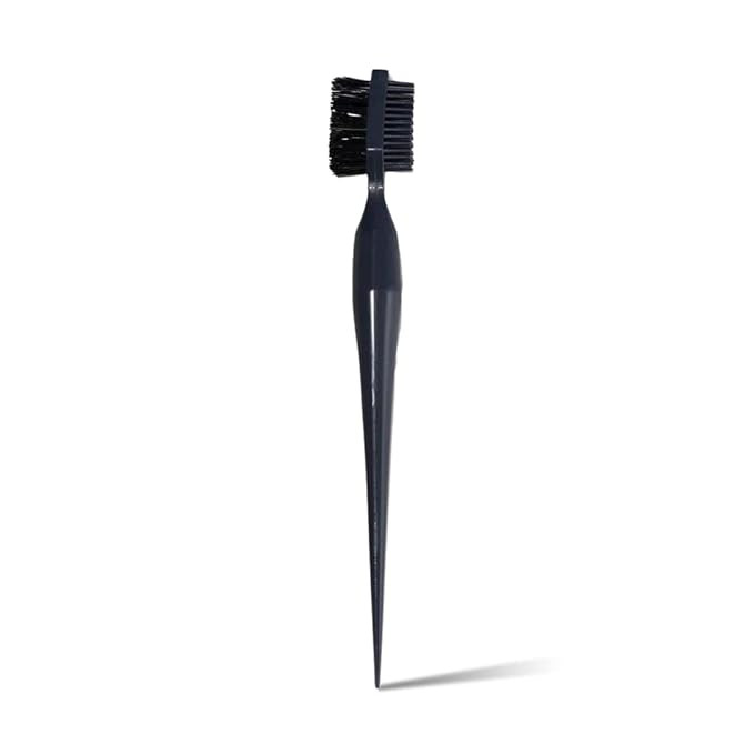 Hair Brush - Edge Styler 3-in-1 for Styling and Taming Flyaways and Brows, Charcoal | Amazon (US)