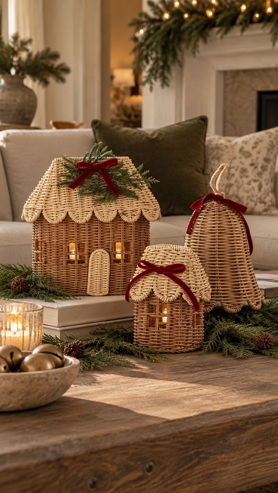 The cutest rattan Christmas collection from Target!

#LTKSeasonal #LTKHome