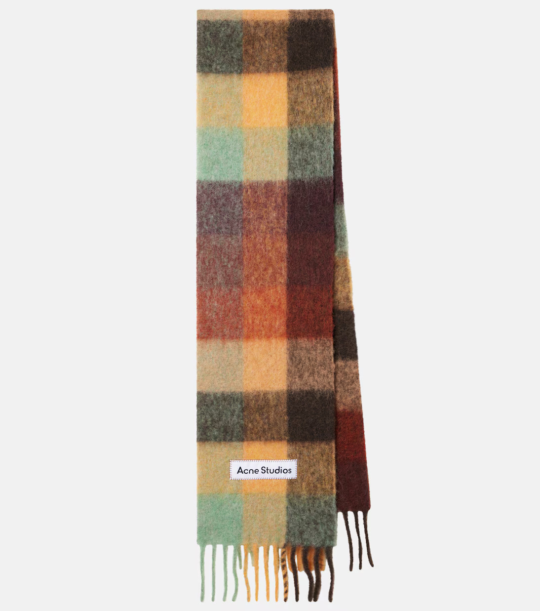 Vally checked wool-blend scarf | Mytheresa (US/CA)