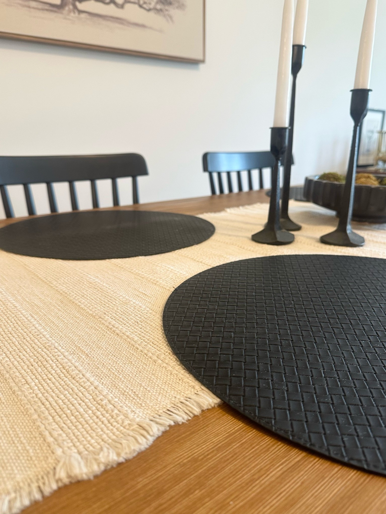 My favorite textured placemats at target!!￼

#LTKHome #LTKSaleAlert #LTKOver40