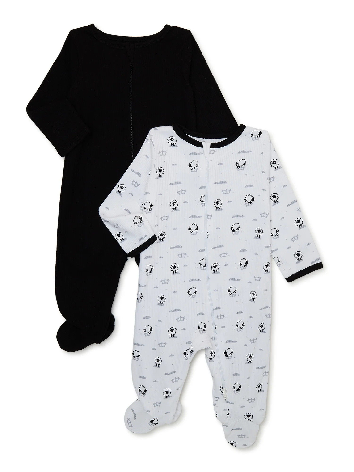 Wonder Nation Baby Boys Sheep Sleep and Play, 2-Pack, Sizes 0-9 Months | Walmart (US)